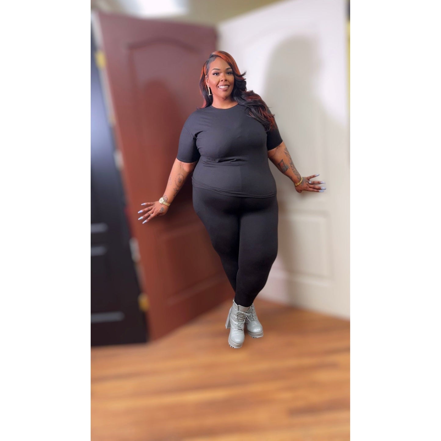 Comfy Leggings Set | Curvy
