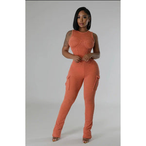 Pocket Tank Jumpsuit