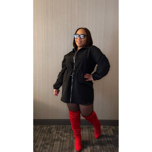 Cargo Zip Dress