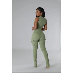 Pocket Tank Jumpsuit