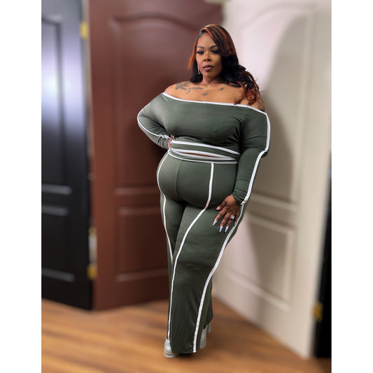 Boat Neck Set | Curvy