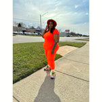 Load image into Gallery viewer, Short Sleeve 2pc Leggings Set (1X-3X)
