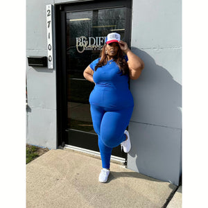 Short Sleeve 2pc Leggings Set (1X-3X)